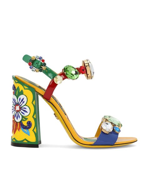 sandalen dolce gabbana|dolce gabbana heeled sandals.